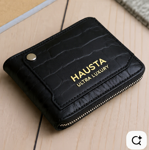 Hausta ultra luxury men's leather wallet